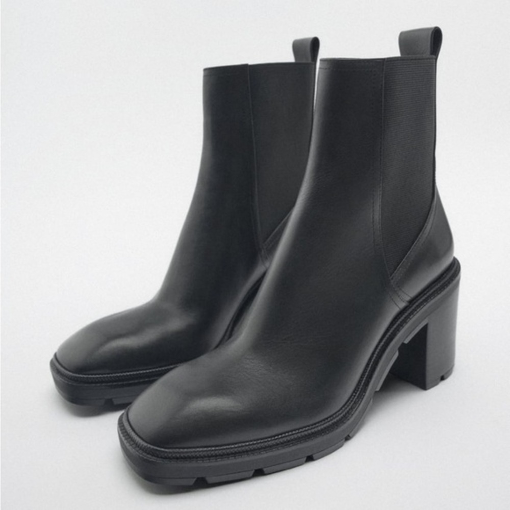 Zara Leather Boots